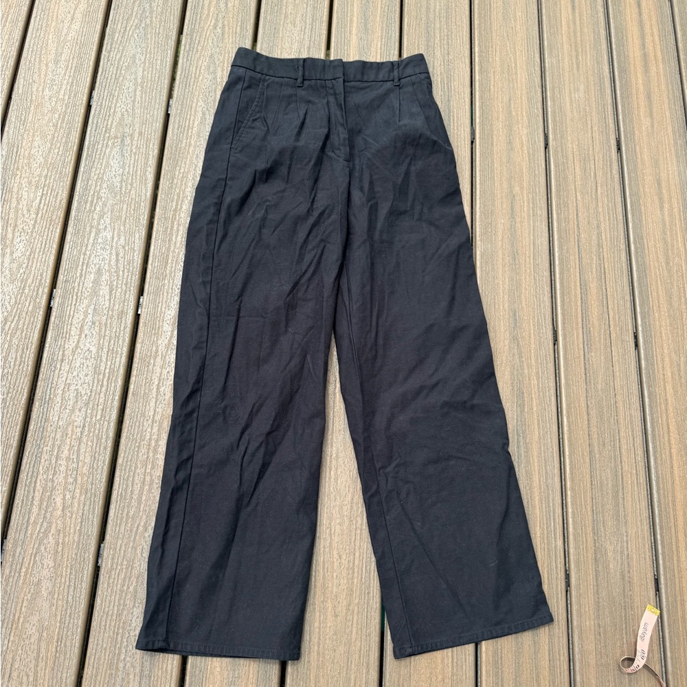 Aritzia Wilfred Free‎ Womens Cotton Trouser Pants 8